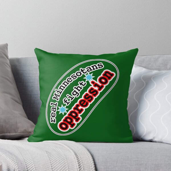 Item preview, Real Minnesotans fight oppression, green background designed and sold by mntimg.