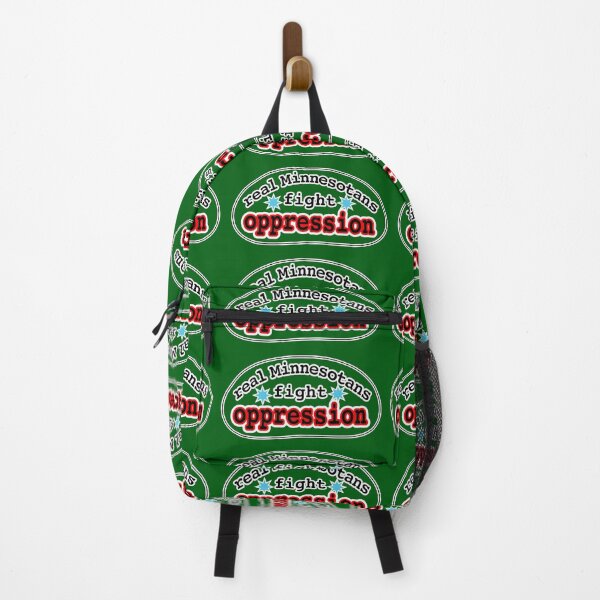 Item preview, Real Minnesotans fight oppression, green background designed and sold by mntimg.