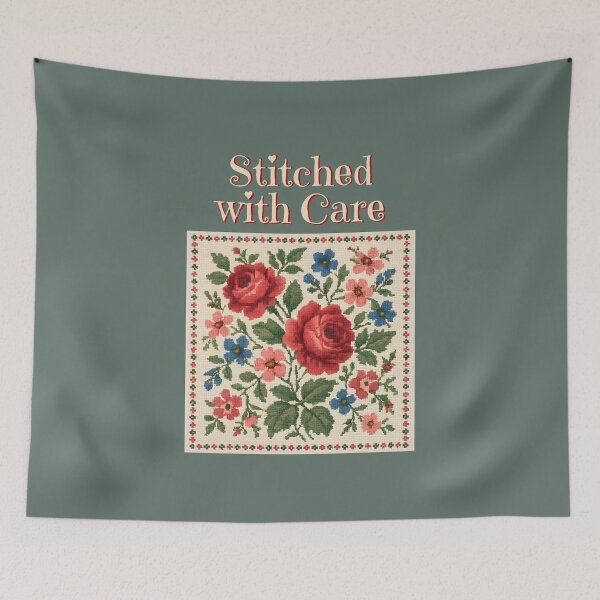 Item preview, Stitched with Care Cottagecore designed and sold by Sachie's Studio.
