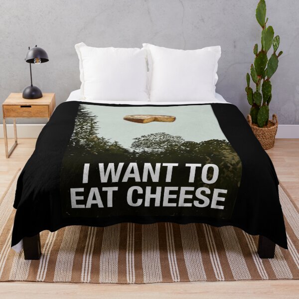 Item preview, I want To Eat Cheese designed and sold by lauragraves.