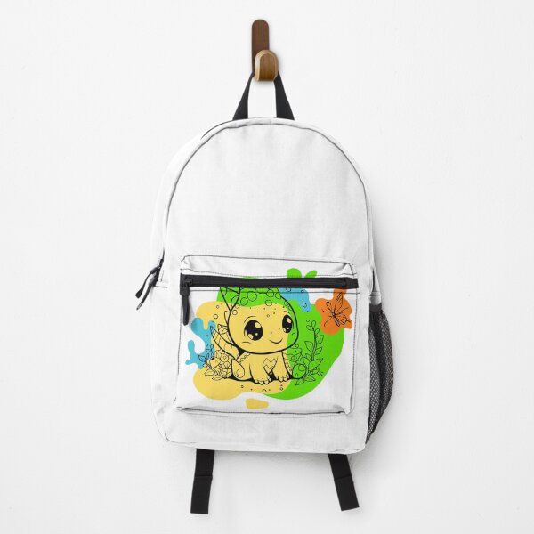 Item preview, Splash colored Chibi Dragon staring and smiling at a butterfly Mug designed and sold by MonyVeli.