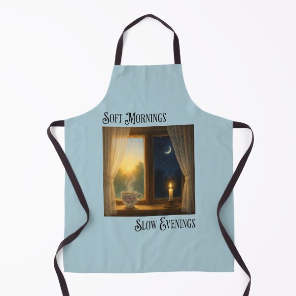 Item preview, Soft Mornings Slow Evenings Cottagecore Aesthetic designed and sold by Sachie's Studio.