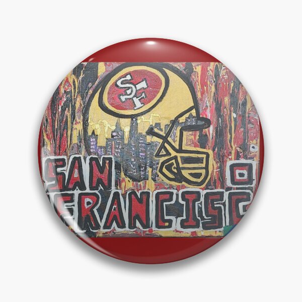 Item preview, Bay passion ignites pride; 49ers race through vibrant unity. designed and sold by S.A.F.E Colors of hope studio.