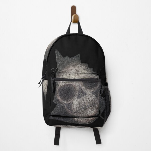 Item preview, Threaded Skull Horror – Cracked Surface Gothic Art designed and sold by Artondra Hall.