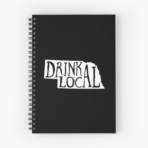 Item preview, Drink Local Nebraska State Outline Craft Beer designed and sold by graf1k.