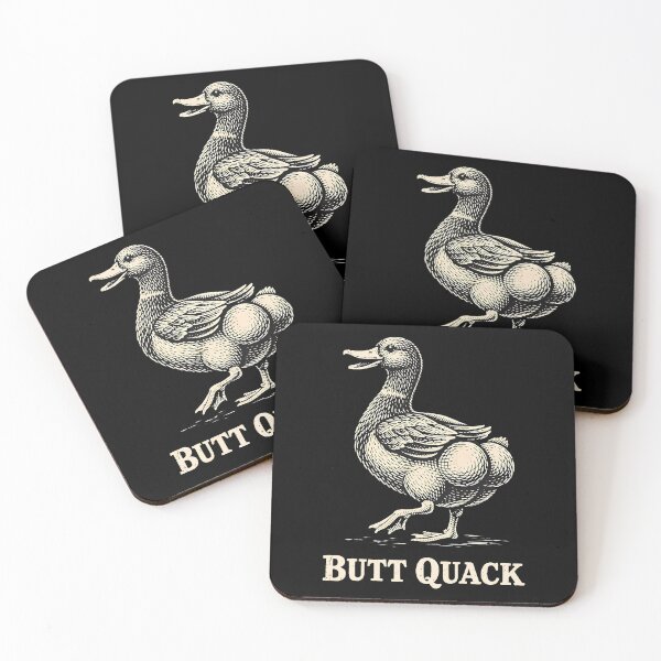 Item preview, BUTT QUACK designed and sold by shauniedsouzas.
