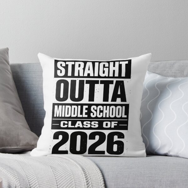 Item preview, Straight Outta Middle School Class of 2026 – Funny Graduation designed and sold by FamaPod.