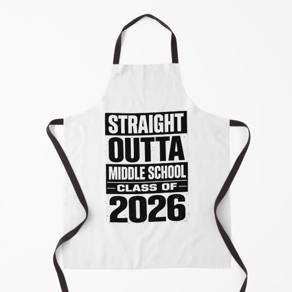 Item preview, Straight Outta Middle School Class of 2026 – Funny Graduation designed and sold by FamaPod.