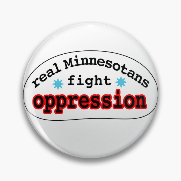 Item preview, Real Minnesotans fight oppression, blank or white designed and sold by mntimg.