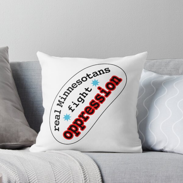 Item preview, Real Minnesotans fight oppression, blank or white designed and sold by mntimg.