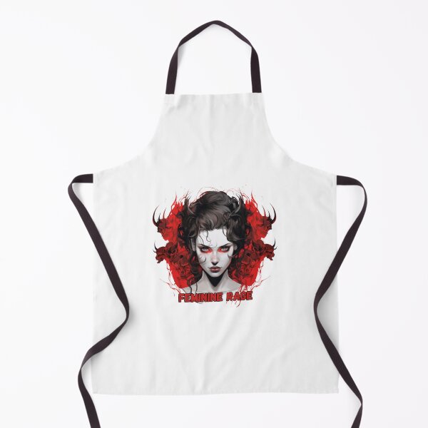 Item preview, Feminine Rage Dark Feminine Woman Illustration designed and sold by LazyButGenius.