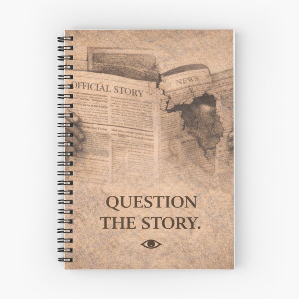 Item preview, Question The Story Awareness Poster designed and sold by Papier Atelier Art.
