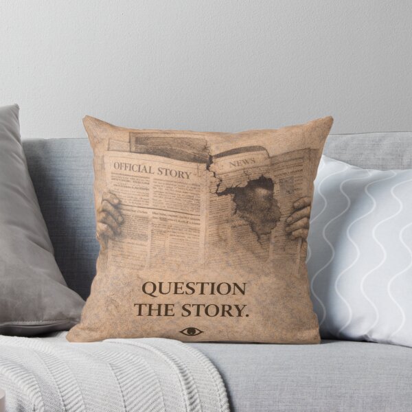 Item preview, Question The Story Awareness Poster designed and sold by Papier Atelier Art.