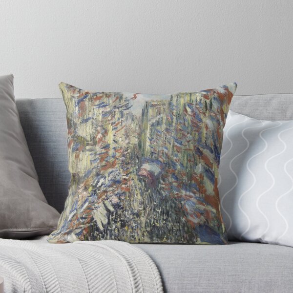 Item preview, The Rue Montorgueil in Paris by Claude Monet designed and sold by IlotheDesigner.