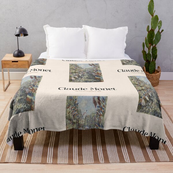 Item preview, The Rue Montorgueil in Paris by Claude Monet designed and sold by IlotheDesigner.