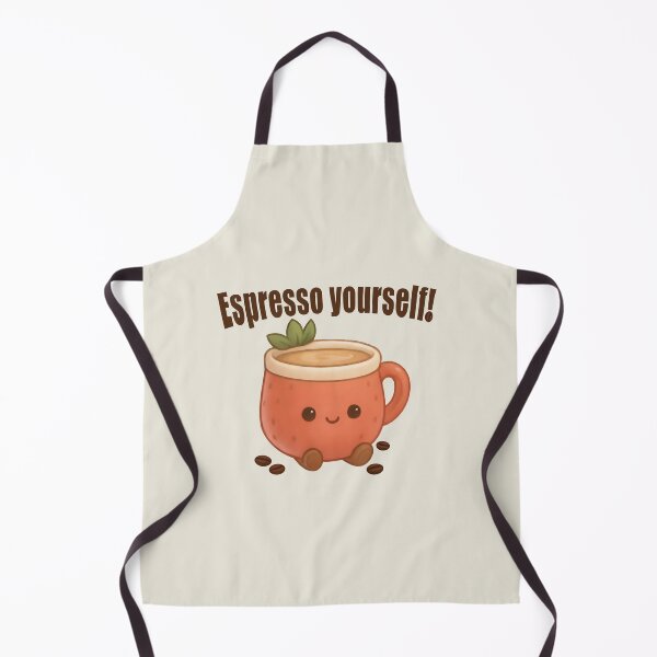 Item preview, Espresso Yourself! Cute Retro Vibe Coffee Themed designed and sold by BerryNiceCups.
