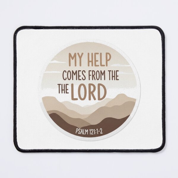 Item preview, Psalm 121 Christian Sticker – Boho Faith Bible Verse Design designed and sold by Illustrated Faith.