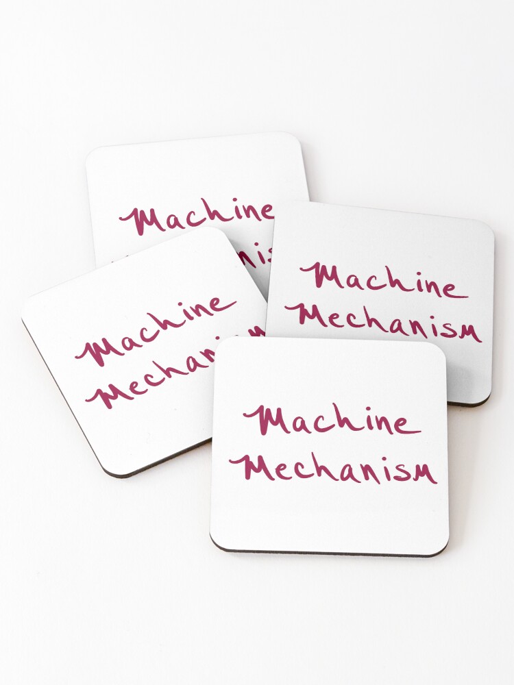 Thumbnail 1 of 5, Coasters (Set of 4), Machine Mechanism designed and sold by abeink.