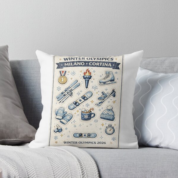 Item preview, WINTER OLYMPICS STICKER SHEET designed and sold by Capy's Creations | Pop culture & Nostalgia.