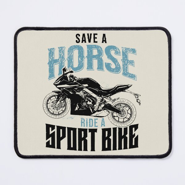 Item preview, Save a Horse, Ride a Sport Bike designed and sold by ObiWanKenobi03.