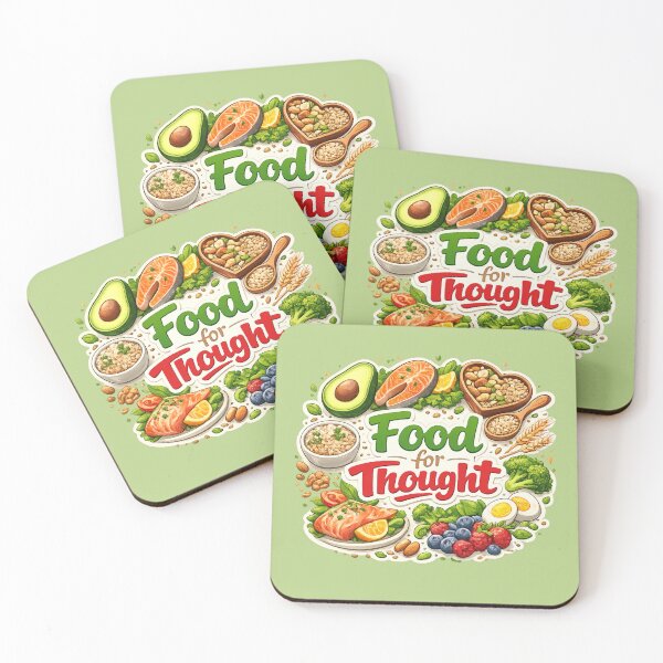 Item preview, Food For Thought – Cute Healthy Food Kids Cartoon Design designed and sold by Right-UR.