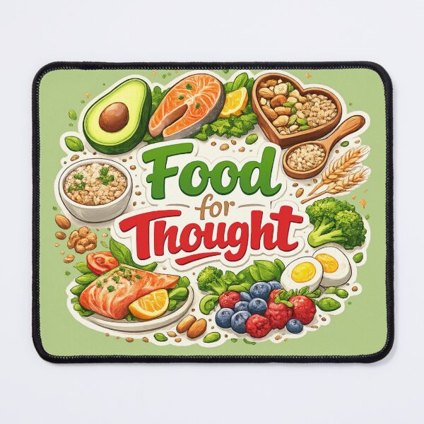 Item preview, Food For Thought – Cute Healthy Food Kids Cartoon Design designed and sold by Right-UR.