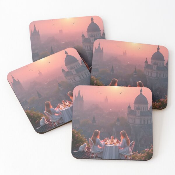 Item preview, Breakfast in the clouds: A pearly morning in the arms of heavenly purity designed and sold by KunstGeist.