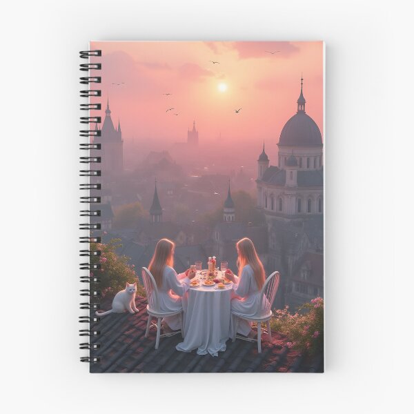 Item preview, Breakfast in the clouds: A pearly morning in the arms of heavenly purity designed and sold by KunstGeist.