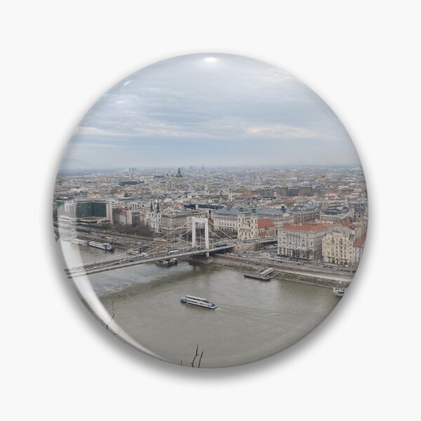 Item preview, Elisabeth Bridge and City View - Budapest designed and sold by IlotheDesigner.