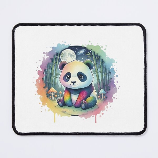 Item preview, Cute Panda Moon - Cute Spirit Moon Art designed and sold by Magic  House.