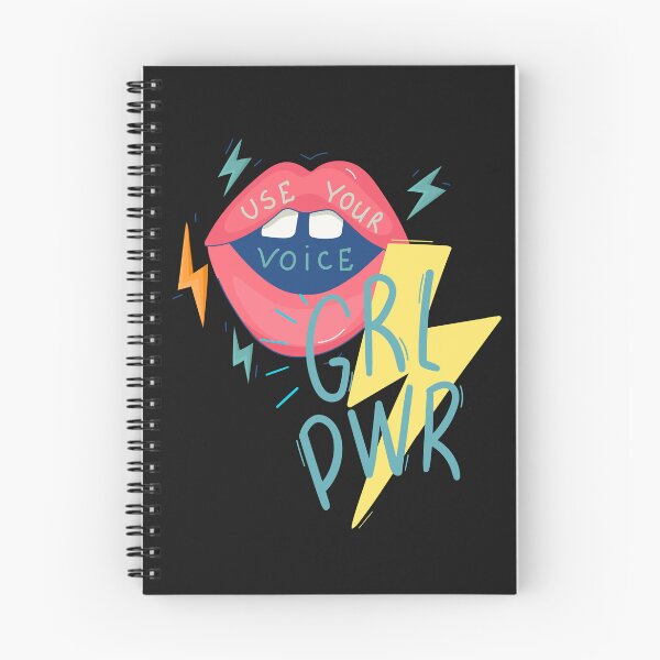 Item preview, Use Your Voice – GRL PWR, Ilustración Feminista de Empoderamiento Femenino designed and sold by Bemdeco.