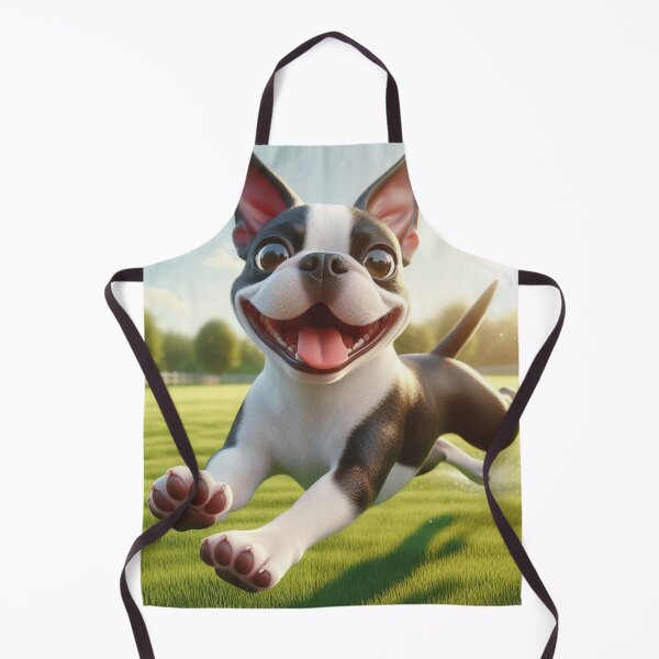 Item preview, Joyful Boston Terrier – Leaping Through Sunshine designed and sold by Dogandesighn.