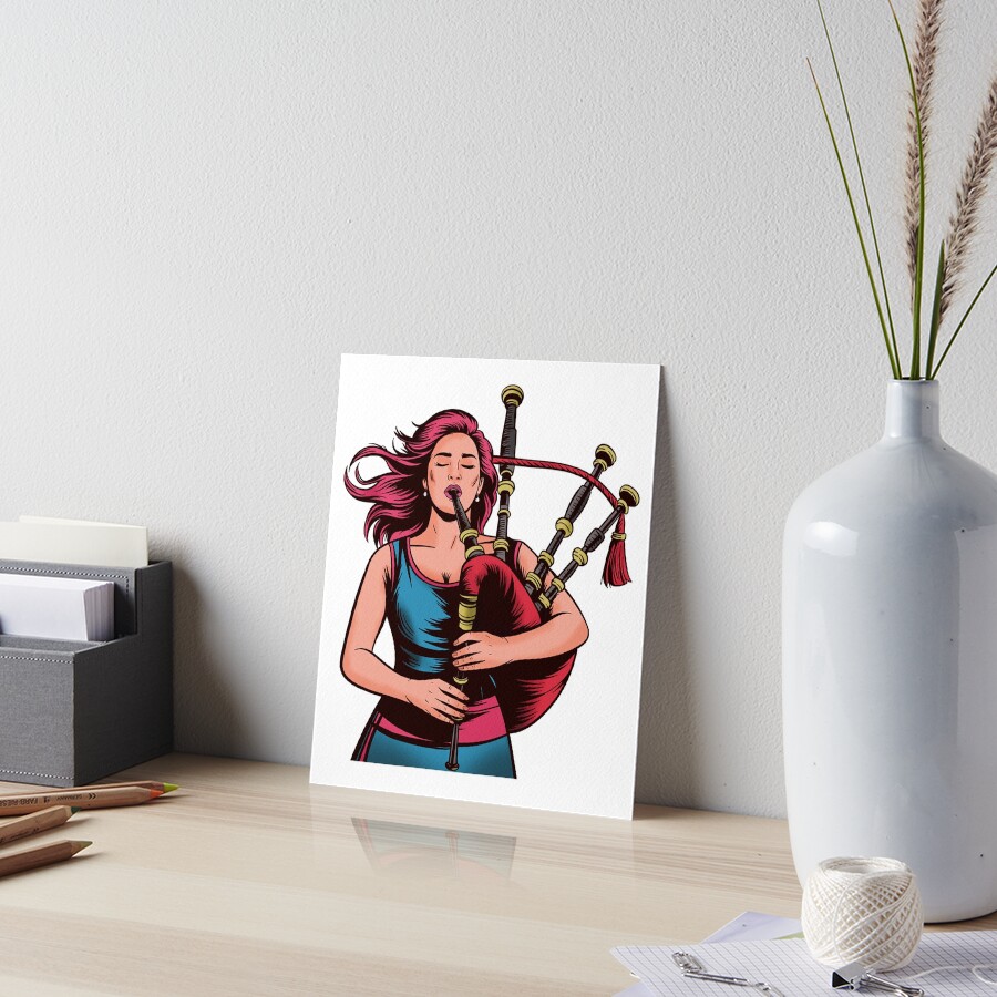 Item preview, Art Board Print designed and sold by FU-Design.