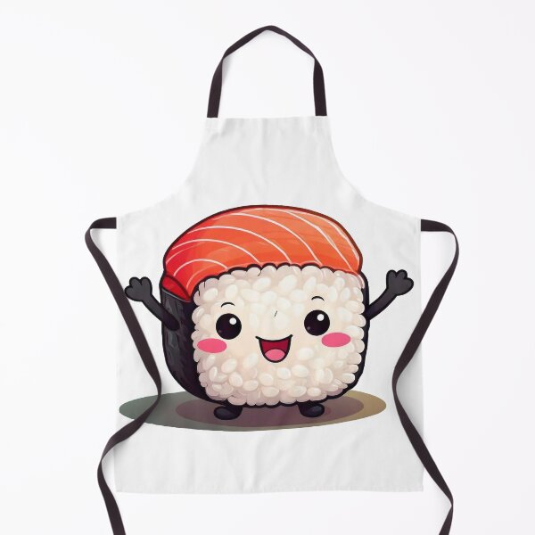 Item preview, Happy Expression Sushi Character designed and sold by Black Ink Visions.