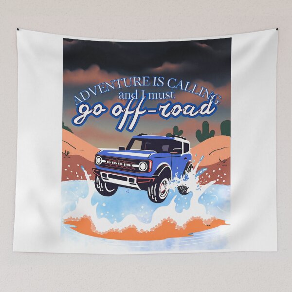 Item preview, Adventure Is Calling and I Must Go Off-Road designed and sold by Craftonmegan.