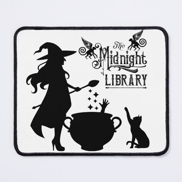 Item preview, NEW MIDNIGHT LIBRARY ALT LOGO! designed and sold by The Midnight Market.