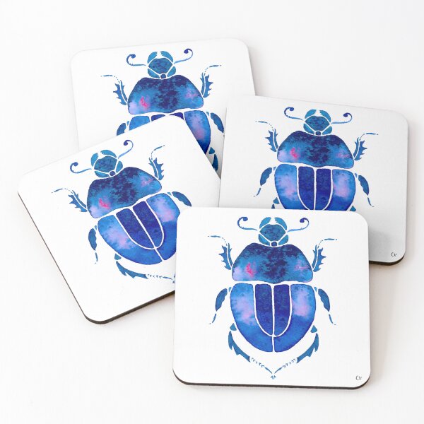 Item preview, Watercolour Spring Dor Beetle designed and sold by ChloeHaumea.