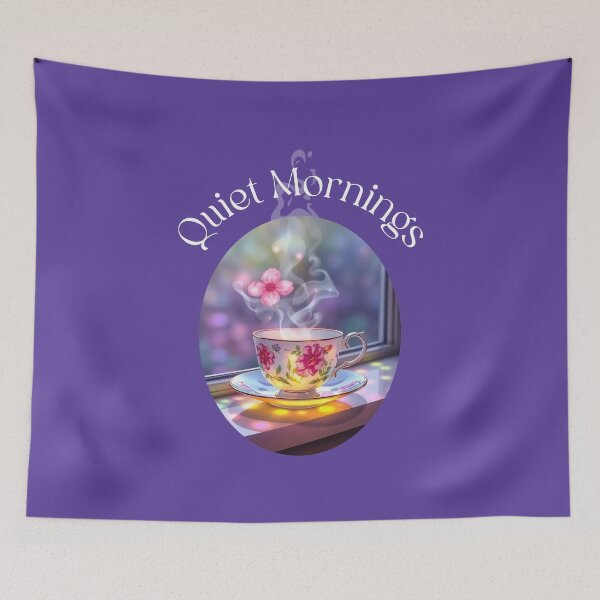 Item preview, Quiet Mornings Calm Cottagecore Aesthetic designed and sold by Sachie's Studio.