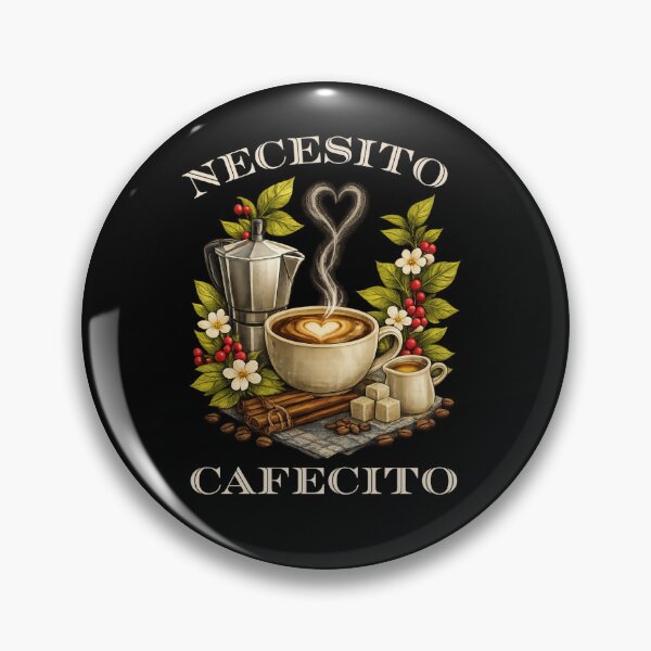 Item preview, Blackboard Café Series - Necesito Cafecito designed and sold by BerryNiceCups.