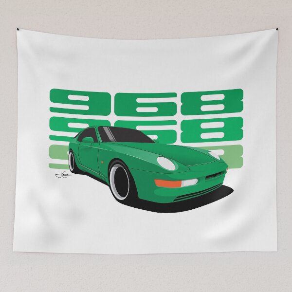 Item preview, Signal Green 968 Retro essential Illustration designed and sold by blackdogshop.
