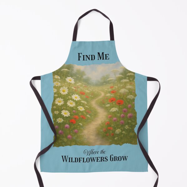 Item preview, Find Me Where Wildflowers Grow Peaceful Cottagecore Aesthetic  designed and sold by Sachie's Studio.