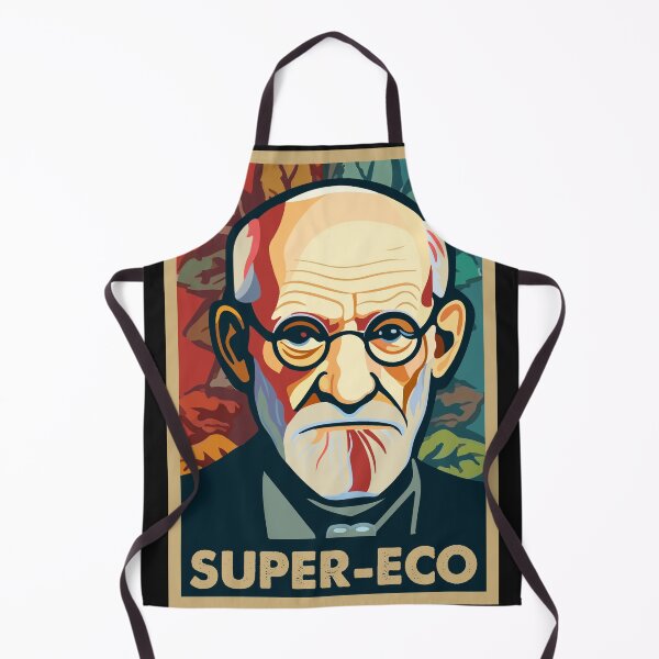 Item preview, Super-Eco – Sigmund Freud Psychology Pun T-Shirt designed and sold by Digi.Sophy.