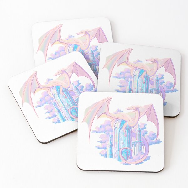 Item preview, Opal Dragon and Crystal Towers designed and sold by WittyUnikitty.