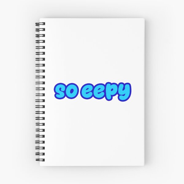 Item preview, so eepy, Blue Outline designed and sold by Memes N Lore .