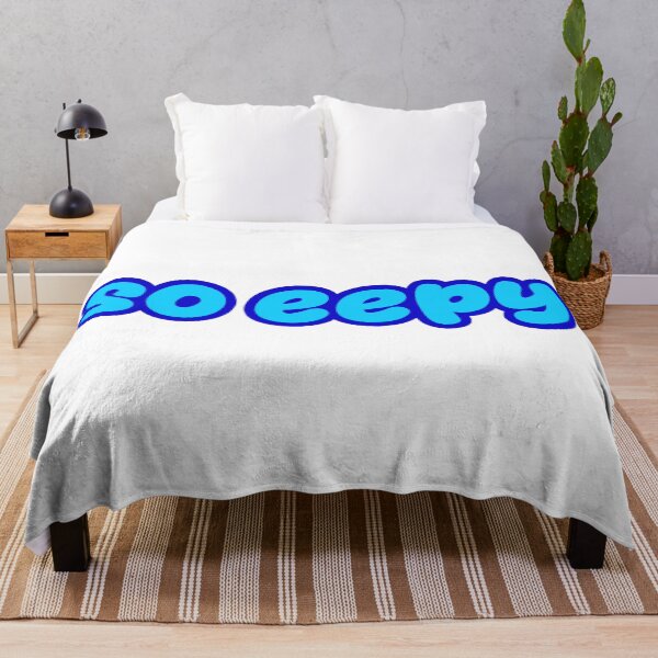Item preview, so eepy, Blue Outline designed and sold by Memes N Lore .