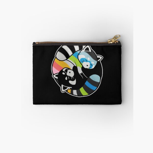 Item preview, Queer Red Panda Yin Yang LGBT Pride Flag designed and sold by Clara Hollins.