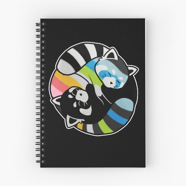 Item preview, Queer Red Panda Yin Yang LGBT Pride Flag designed and sold by Clara Hollins.