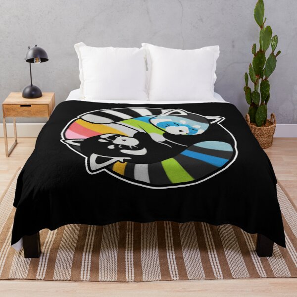 Item preview, Queer Red Panda Yin Yang LGBT Pride Flag designed and sold by Clara Hollins.