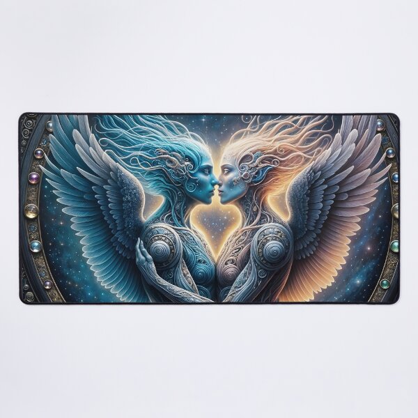 Item preview, Ethereal Lovers: The Sacred Heart Manifestation designed and sold by KunstGeist.