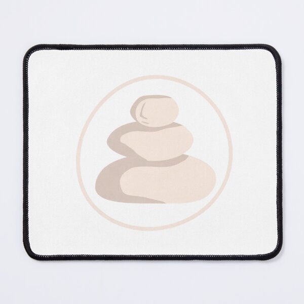Item preview, Stones Balance Minimalist Yoga Mindfulness Art designed and sold by SkyLark Studio.